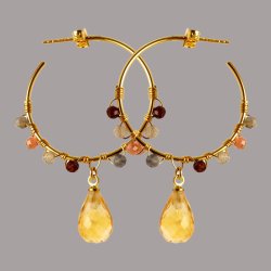 Ohrhaken, gro&szlig;, offener Ring, mit Stift, Silber, 33 mm, 2 Stk., mit verschluss