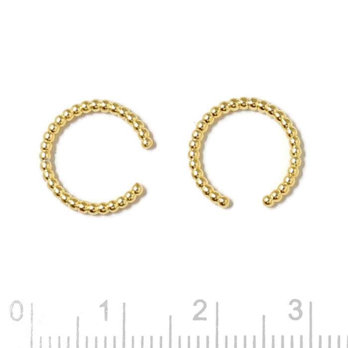 50 Vergoldete Ohrhaken Für DIY Schmuck - Ösen & Verbinder Im Set