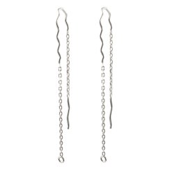 rekrog med buk og 2 kder, lngde for: 55mm, bag: 45 mm, slv, 2 stk