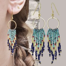 Ring / &Ouml;se, vergoldetes Messing, geschlossen, 10x1, 10 Stk.