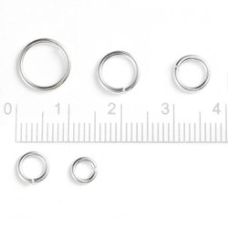 se, versilbertes messing Mix Gren 4-10mm. ca. 100 Stk.