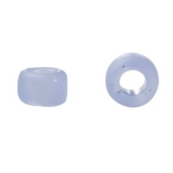 Toho Seed Beads, hellblau, matt, GRE #8, ca. 3x2 mm, 10gr., 220 stk