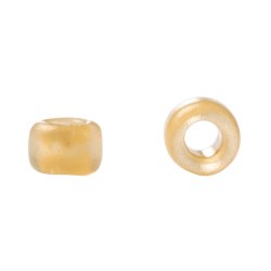 Toho Seed Beads, Pfirsichgelb, matt, GRE #15, 1,5x1 mm, 10gr., ca. 3000 stk