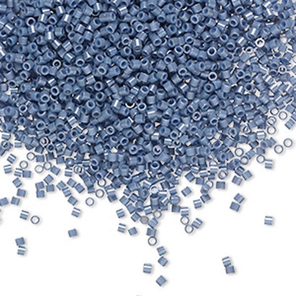 Delica, size #15,denim blue, opaque, 1.1x1.3mm, 5.2g, ca. 1800pcs