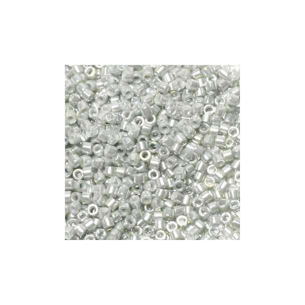Delica, size #11, gray luster, opaque 1,1x1,7mm, 5,2 grams