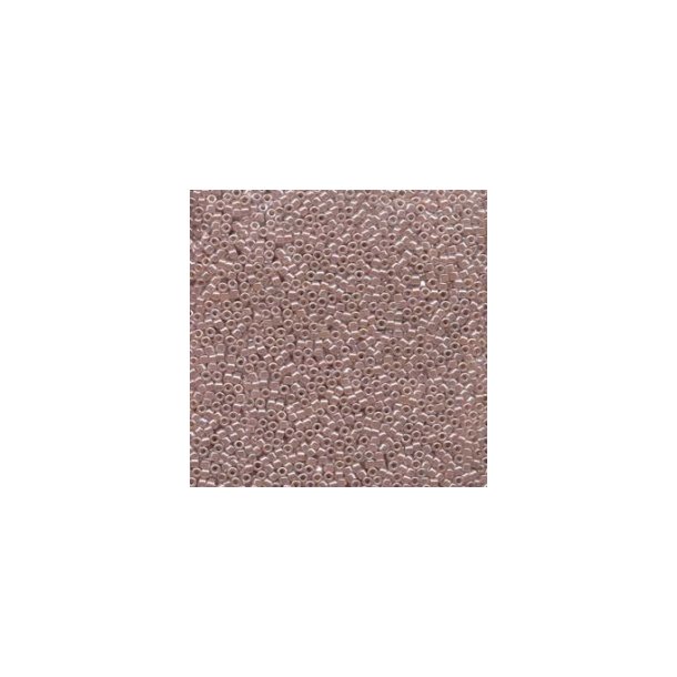 Delica, size #11, taupe, shiny, opaque 1,1x1,7mm, 5,2g, 1000 pcs