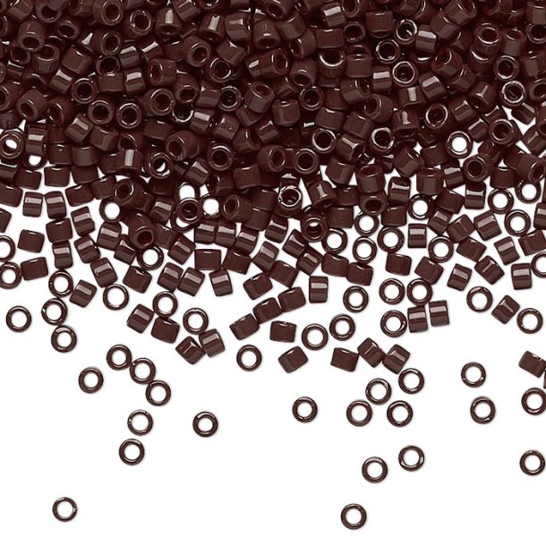 Delica, size #11, currant, opaque 1.1x1.7mm, 5.2gr