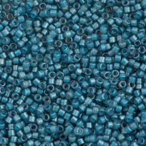 Delica, Größe #11, dunkelblaue Glasperle, undurchsichtig, 1,1x1,7mm