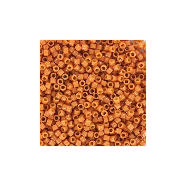 Delica, size #11, Brown, dyed cedar, opaque 1,1x1,7mm, 5,2g, 1000 pcs