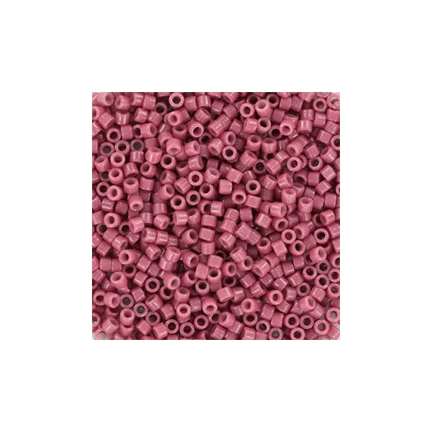 Delica, size #11, Dark violet, glossy, opaque, 1,1x1,7mm, 5,2g