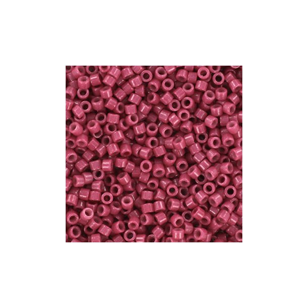 Delica, size #11, Rich violet, glossy, opaque, 1,1x1,7mm, 5,2g