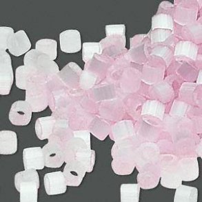 Delica, size #11, light pink, silk effect, 5.2 grams