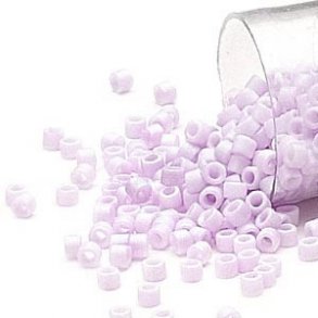 Delica, size #11, light matte light violet, 1.1x1.7mm, 5.2 grams