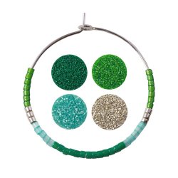 Starter-Kit f&uuml;r das Perlenweben mit Delica-Perlen, holz-Webstuhl und mehr