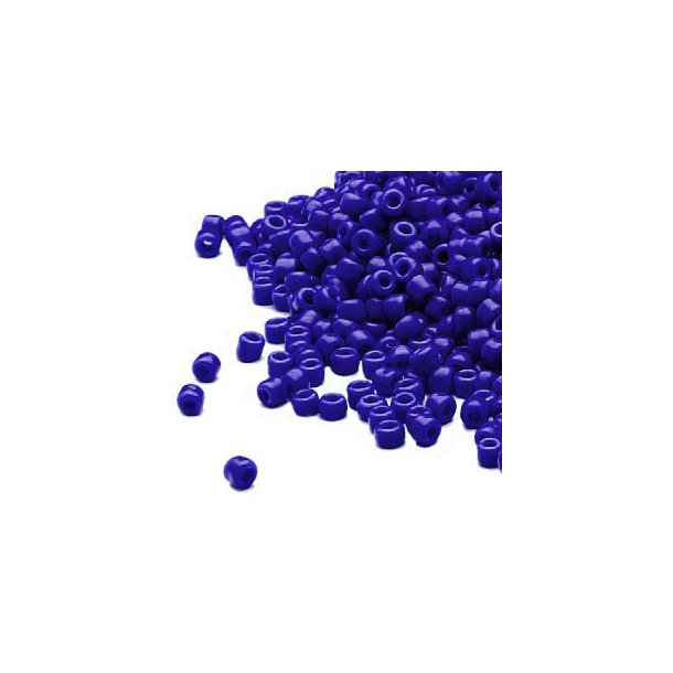 Matsuno Seed beads (6/0), opak marineblau, 680 Stk, 40 Gramm