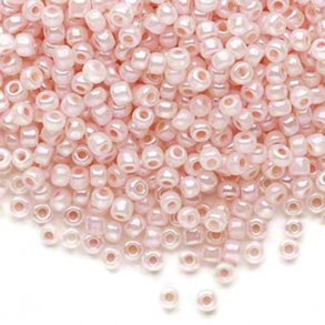 Matsuno seedbead (8/0), opak lyserd, 700 stk.