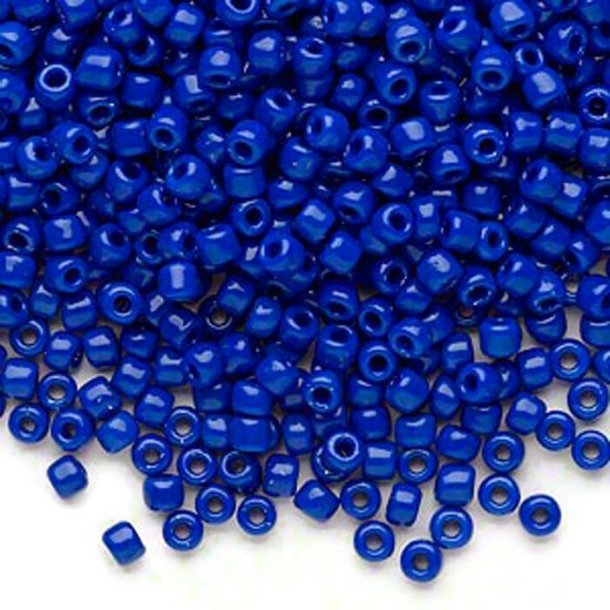 Matsuno seed bead (8/0), opque dark blue, 700pcs.