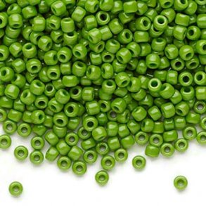 Matsuno Seed beads (8/0), opak Jadegrün, 700 Stk.