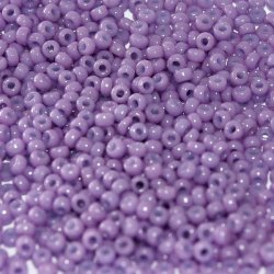 Miyuki seed bead, krokus-lila, Gr&ouml;&szlig;e #11, 2x1,5 mm, 1200 Stk.