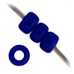 Miyuki seed bead, kobalt blau, Gr&ouml;&szlig;e #11, 2x1,5 mm, ca. 1200 stk.