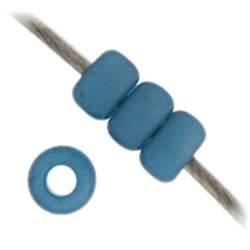 Miyuki seed bead, denim blau, Gr&ouml;&szlig;e #11, 2x1,5 mm, ca. 1200 stk.