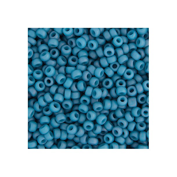 Miyuki seed bead, denim blue, strrelse #11, 2x1,5 mm, ca. 2250 pcs