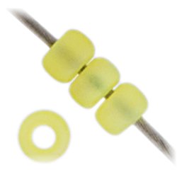 Miyuki seed bead, lime-gr&uuml;n, Gr&ouml;&szlig;e #11 2x1,5 mm, ca. 1200 stk.