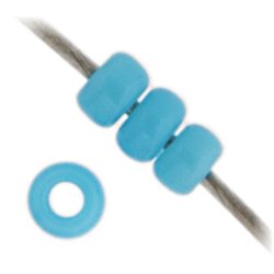 Miyuki seed bead, hellblau, Gr&ouml;&szlig;e #15, 1,5x1 mm, ca. 3000 Stk.