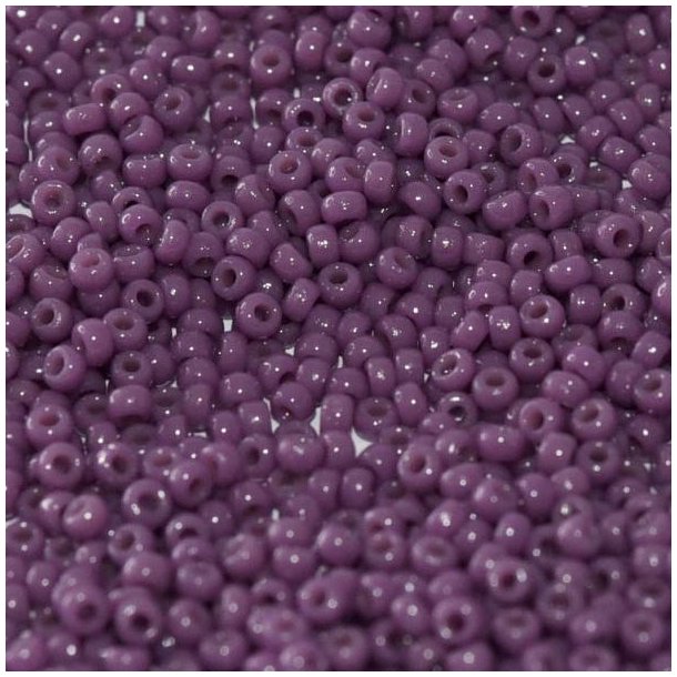 Miyuki seed bead, dark orchid, Opaque, size #15, 1,5x1 mm, 3000 pcs