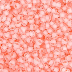 Miyuki seed bead, baby pink, Größe #11, 2x1,5 mm, 1200 stk