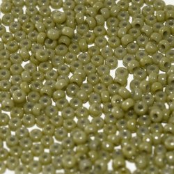 Miyuki seed bead, kaktusgr&uuml;n, Gr&ouml;&szlig;e #11, 2x1,5 mm, 12g, 1200 stk