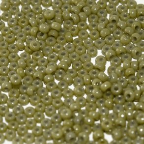 Miyuki seed bead, kaktusgrün, Größe #11, 2x1,5 mm, 12g, 1200 stk