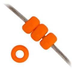 Miyuki seed bead, mandarin orange, Gr&ouml;&szlig;e #11 2x1,5 mm, ca. 1200 stk
