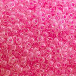 Miyuki seed bead, neonpink, Gr&ouml;&szlig;e #11, 2x1,5 mm, 1200 stk