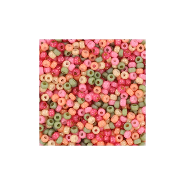 Miyuki seed bead, Magic Flower, mix146, 5-Farben-Mix, #11, 2x1,5 mm, 12gr