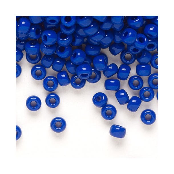 Miyuki seed bead #6, dark blue, 4,5x3 mm, ca. 150 pcs. 12g, 