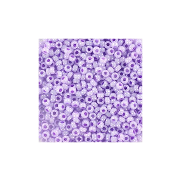 Miyuki seed bead, ceylon lavender, size #11, 2x1,5 mm, 1200 pcs