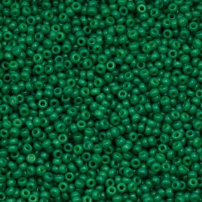  3000 Pcs Hole Green Seed Beads,12/0 Glass Seed Beads