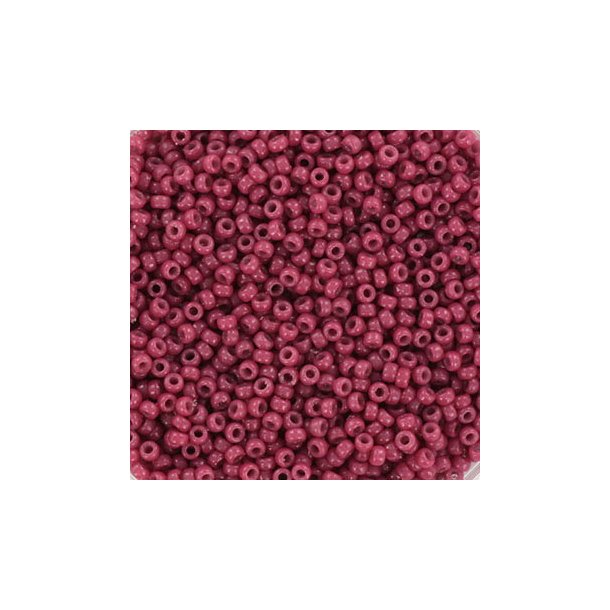 Miyuki seed bead, dark red-violet, Pansy, size #15, 1,5x1 mm, ca. 3000 pcs