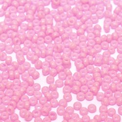 Miyuki seed bead, rosa/pink, opak, Gr&ouml;&szlig;e #11, 2x1,5 mm, 12g, ca. 1200 stk