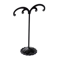 3 stk., Schmuckst&auml;nder, klein, elegant, schwarz