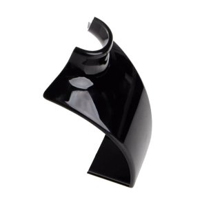 Schmuckbste fr Halskette, schwarzer Kunststoff, 21x13,5 cm, 1 Stck