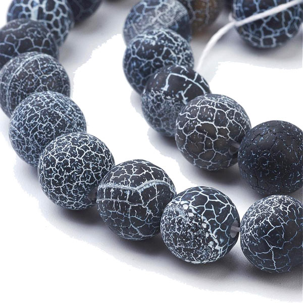 Matte black agate hot sale