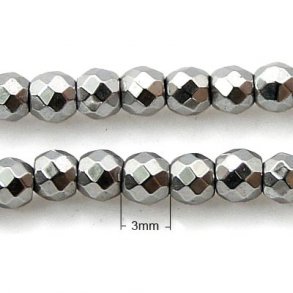 Hématite Mat Cuivre 4x1 mm carrées disques perles ~ 380 pièces Héma 80