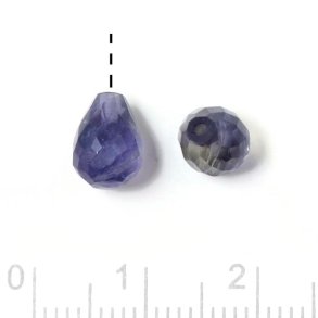 Half drilled gemstones clearance