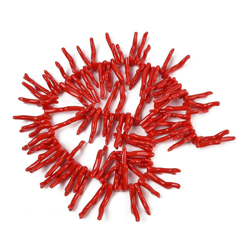 18 Types Assorted Sea Coral Beads Mix - Center-Drilled For Jewelry Making 2 thumbnail image