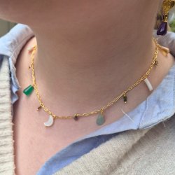 Prehnite, through-drilled, teardrop-shaped, uneven faceted bead, light green, appx. 9x6 mm, 2 pcs