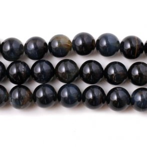 echtes Falkenauge, dunkelblau-grn, 6 mm, 10 Stck