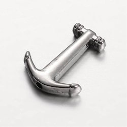Anker, gunmetal, 17x14 mm, 4 stk