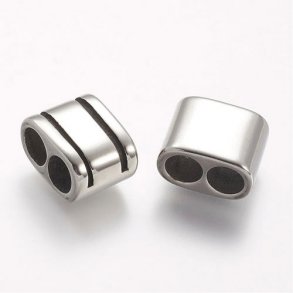 Schnursammler, Stahl, 16x13x9,5 mm, Loch 6 mm, 1 Stk